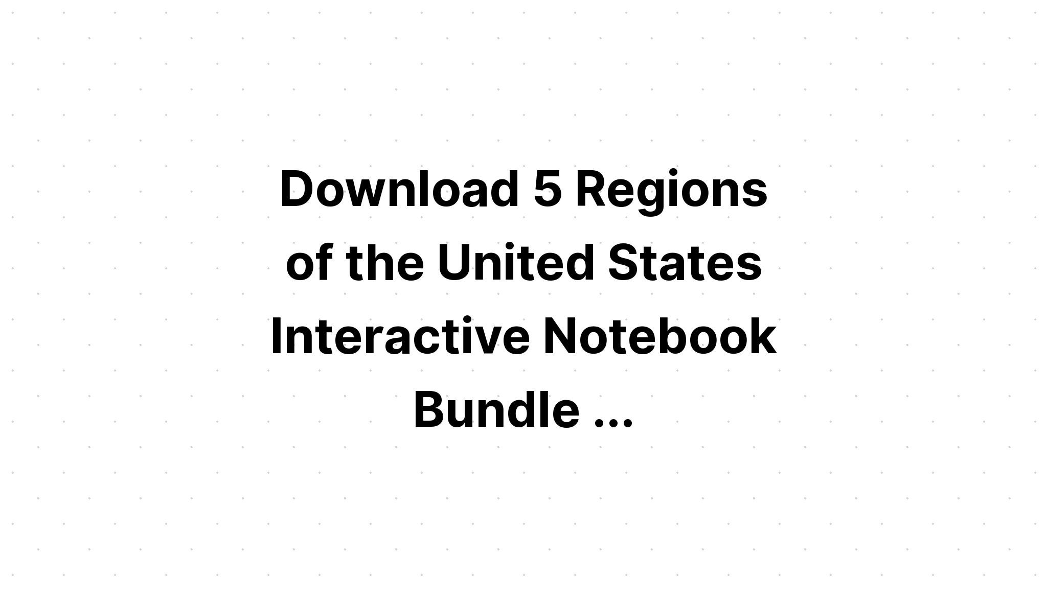 Download The Us States Bundle SVG File